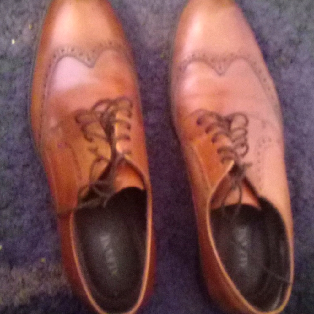 Brown Oxfords ALFani Leather uppers